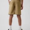 Dětské moderní uniformní šortky v barvě khaki
