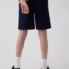 Dětské moderní uniformní šortky v barvě khaki