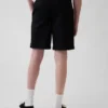 Dětské moderní uniformní šortky v barvě khaki