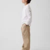 Dětské moderní volné khaki kalhoty