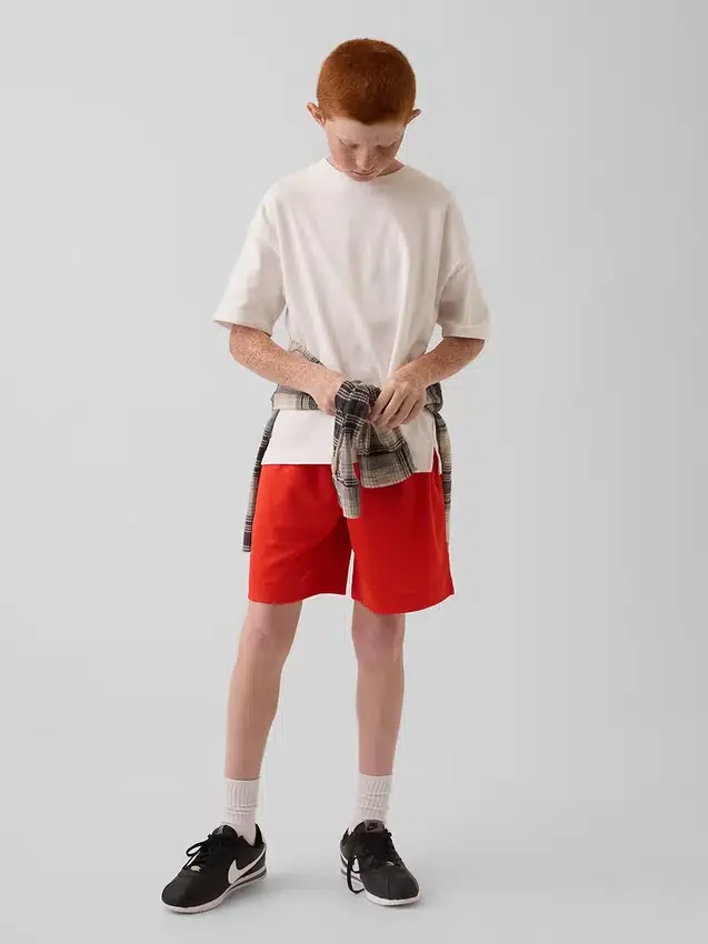 Dětské šortky GapFit 6" z recyklované síťoviny