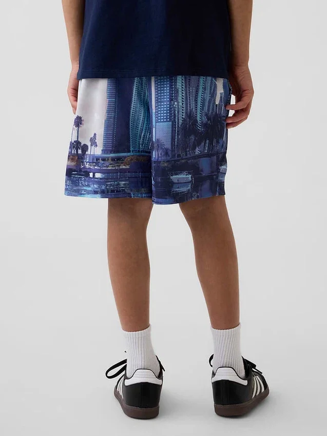 Dětské šortky GapFit 6" z recyklované síťoviny