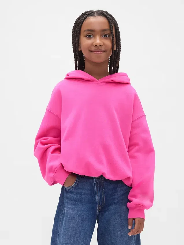 Dětská oversized mikina s kapucí Vintagesoft