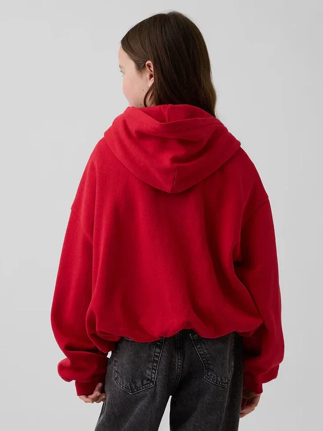 Dětská oversized mikina s kapucí Vintagesoft