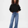 Dětská oversized mikina s kapucí Vintagesoft