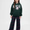 Dětská oversized mikina s kapucí Vintagesoft Hello Kitty