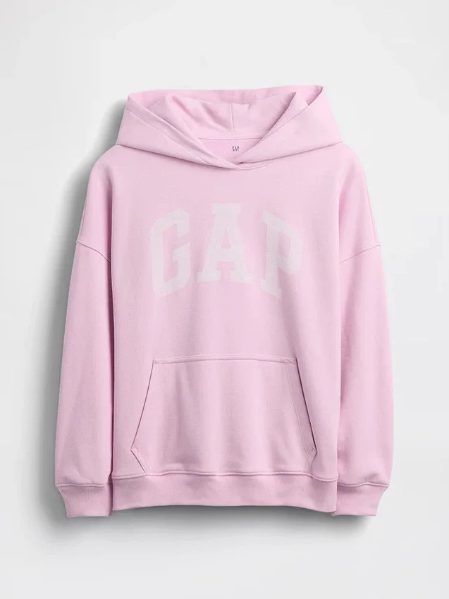 Dětská oversized mikina s kapucí z materiálu Vintagesoft Terry