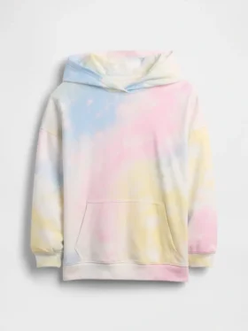 Dětská oversized mikina s kapucí z materiálu Vintagesoft Terry