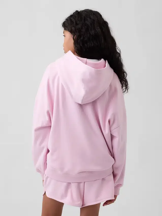 Dětská oversized mikina s kapucí z materiálu Vintagesoft Terry