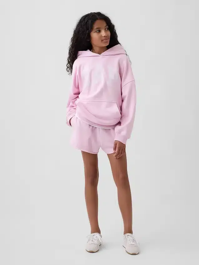 Dětská oversized mikina s kapucí z materiálu Vintagesoft Terry