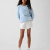 Dětská oversized mikina s potiskem z materiálu Vintagesoft Terry