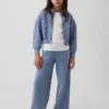 Dětská oversized prošívaná bunda na zip
