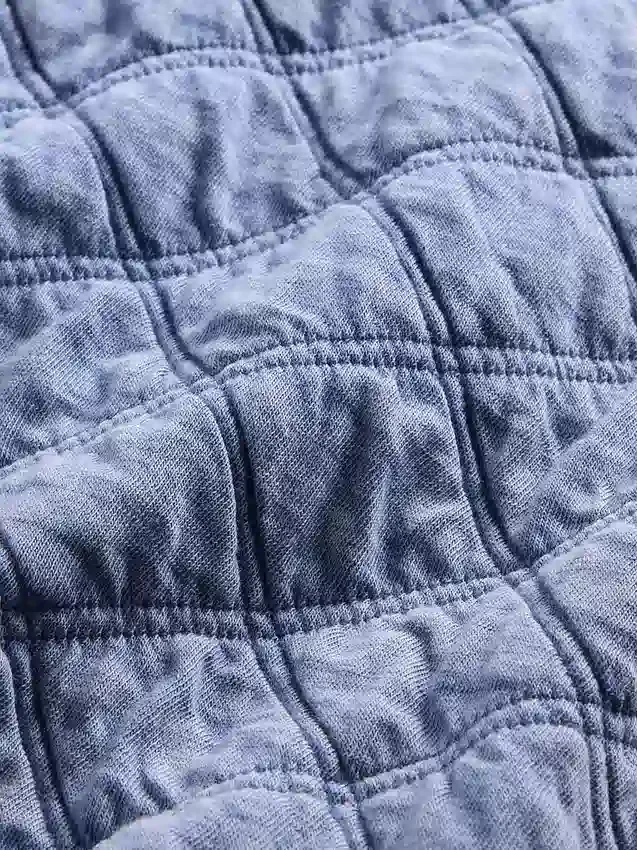 Dětská oversized prošívaná bunda na zip