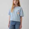 Dětské oversized tričko Hello Kitty s volným střihem