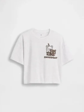 Dětské oversized tričko Hello Kitty s volným střihem