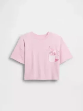 Dětské oversized tričko Hello Kitty s volným střihem