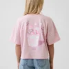 Dětské oversized tričko Hello Kitty s volným střihem