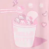 Dětské oversized tričko Hello Kitty s volným střihem