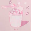 Dětské oversized tričko Hello Kitty s volným střihem