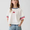 Dětské oversized tričko s grafickým potiskem