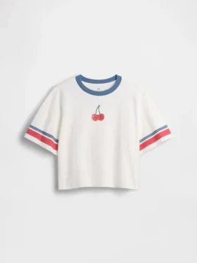 Dětské oversized tričko s grafickým potiskem