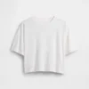 Dětské oversized tričko s hranatým střihem