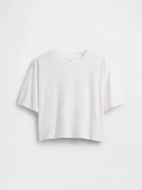 Dětské oversized tričko s hranatým střihem