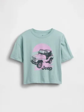 Dětské oversized tričko s hranatým střihem