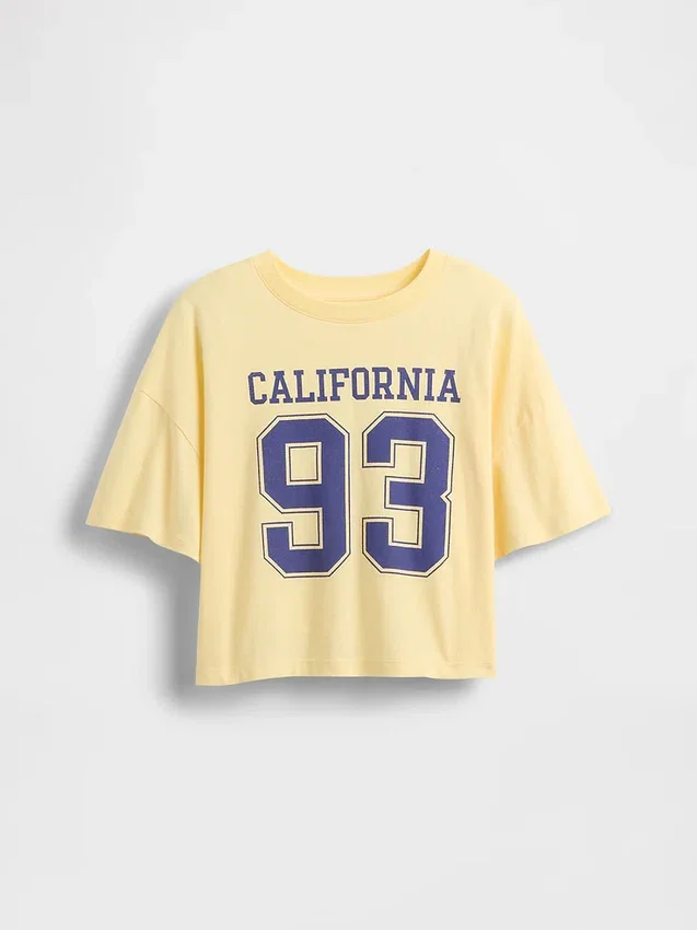 Dětské oversized tričko s logem států