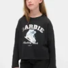 Dětské oversized tričko s potiskem Barbie