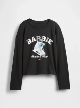 Dětské oversized tričko s potiskem Barbie