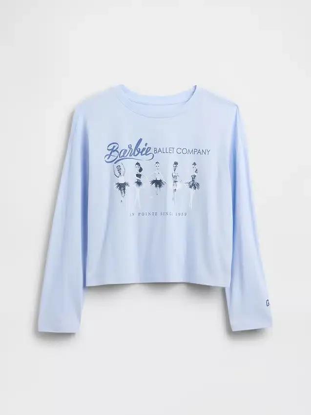 Dětské oversized tričko s potiskem Barbie