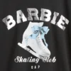 Dětské oversized tričko s potiskem Barbie