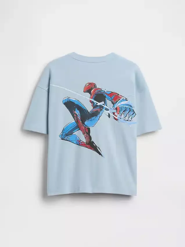 Dětské oversized tričko s potiskem Marvel