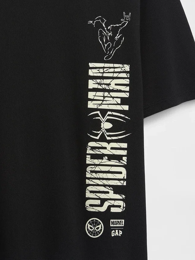 Dětské oversized tričko s potiskem Marvel