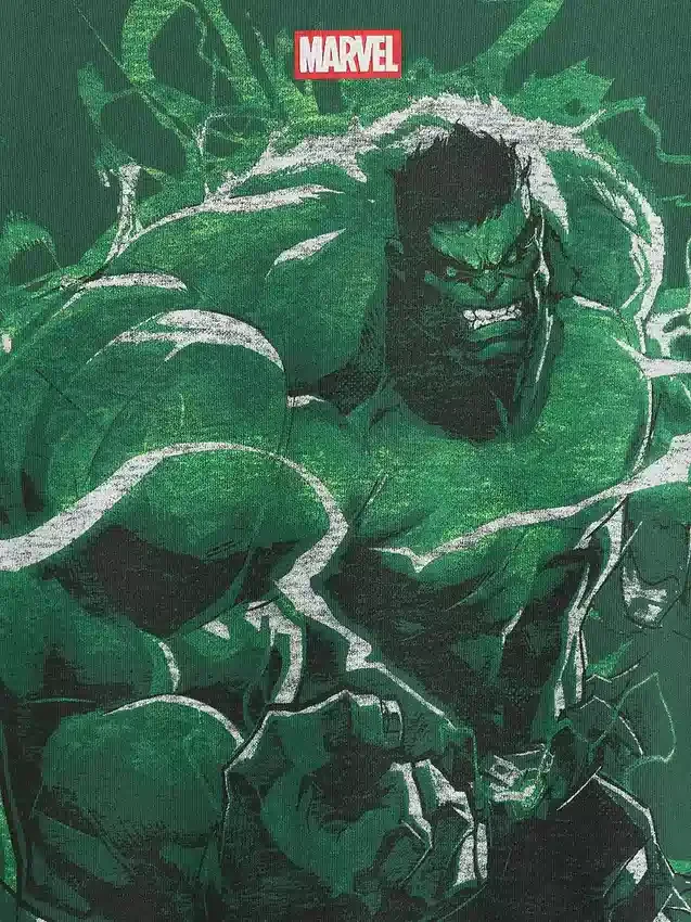 Dětské oversized tričko s potiskem Marvel