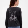 Dětské oversized tričko s potiskem Miffy