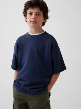 Dětské oversized tričko z těžké bavlny