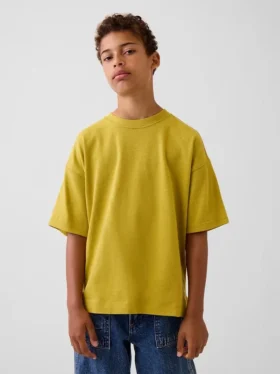 Dětské oversized tričko z těžké bavlny