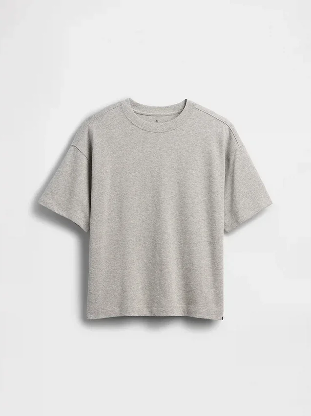 Dětské oversized tričko z těžké bavlny