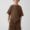 Dětské oversized tričko z těžké bavlny
