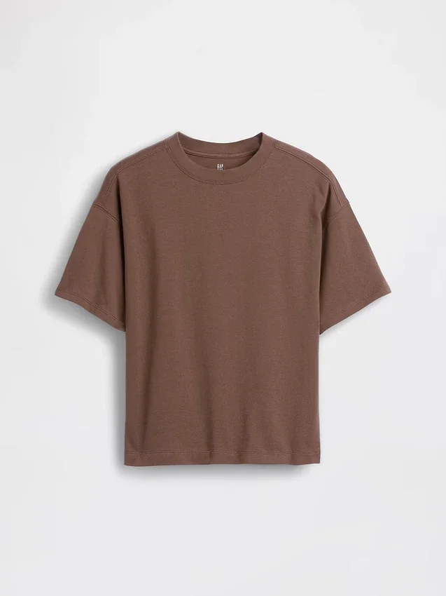 Dětské oversized tričko z těžké bavlny