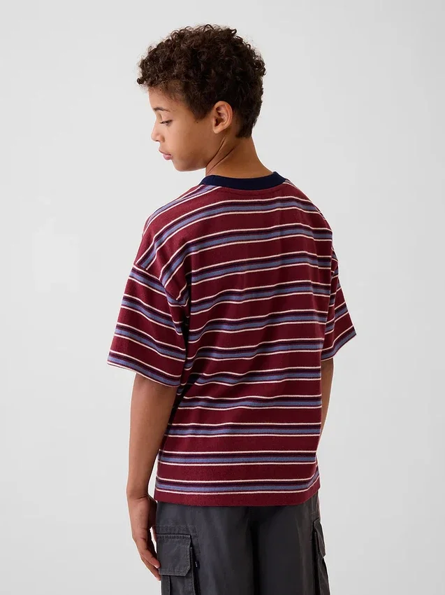 Dětské oversized tričko z těžké bavlny