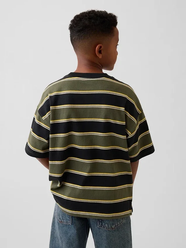 Dětské oversized tričko z těžké bavlny
