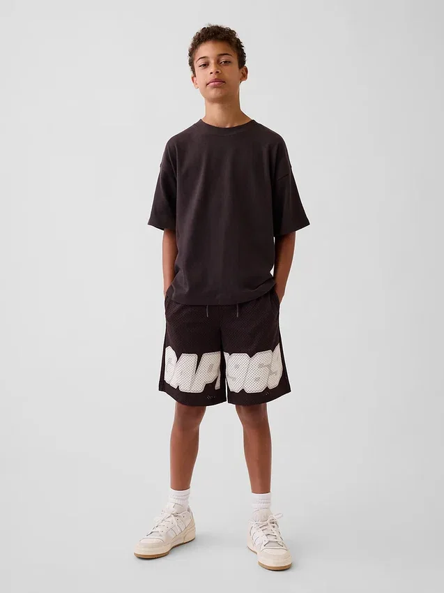 Dětské oversized tričko z těžké bavlny