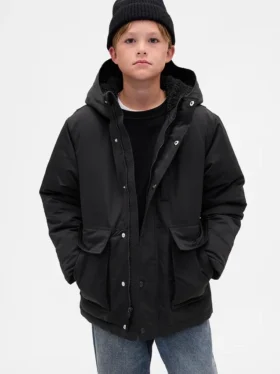 Dětská parka z těžké látky