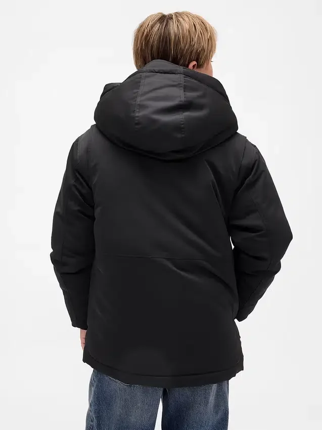 Dětská parka z těžké látky