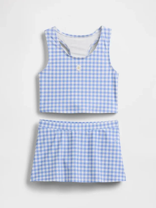 Dětská plavková souprava tankini a skort
