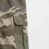 Dětské pohodlné cargo kalhoty