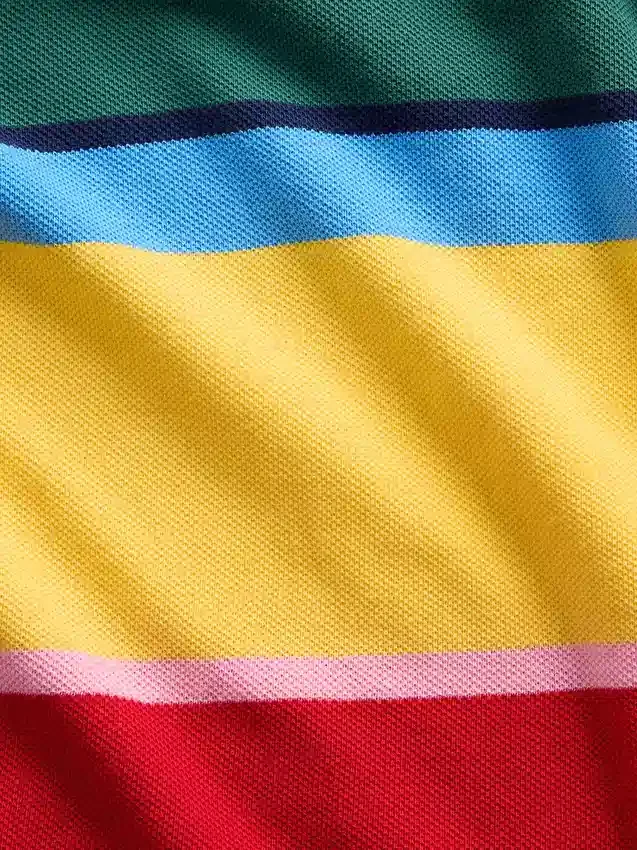 Dětská polo košile z piké s volným střihem